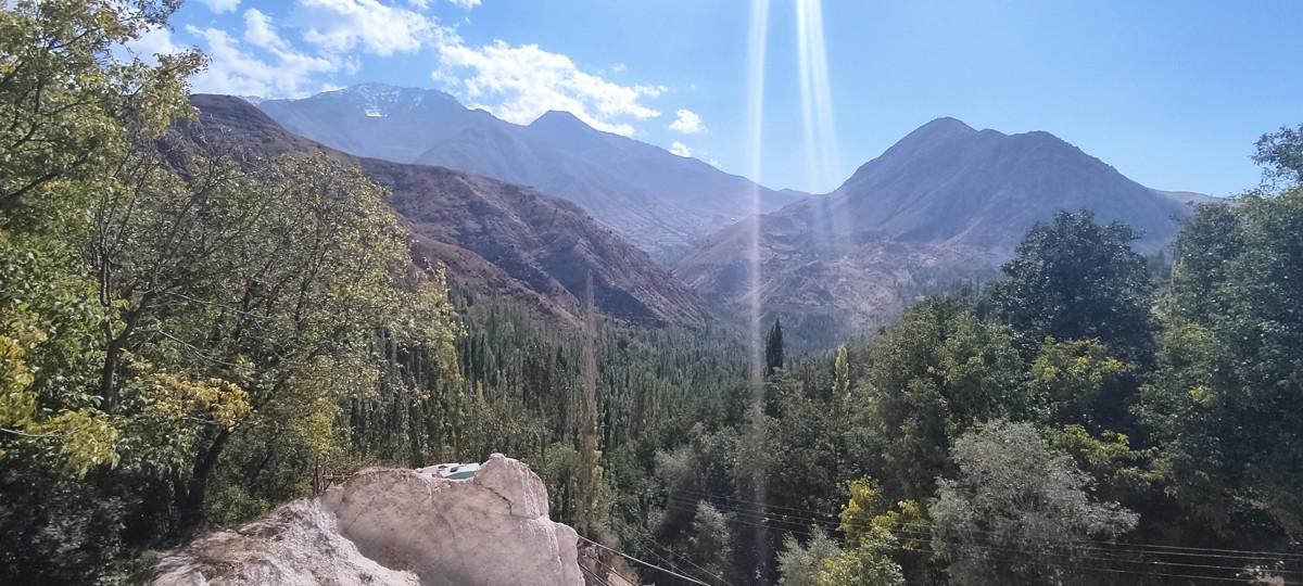 The highest mountain in Uzbekistan!